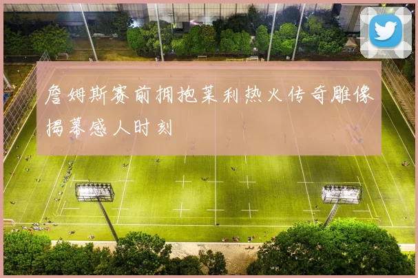 詹姆斯赛前拥抱莱利热火传奇雕像揭幕感人时刻